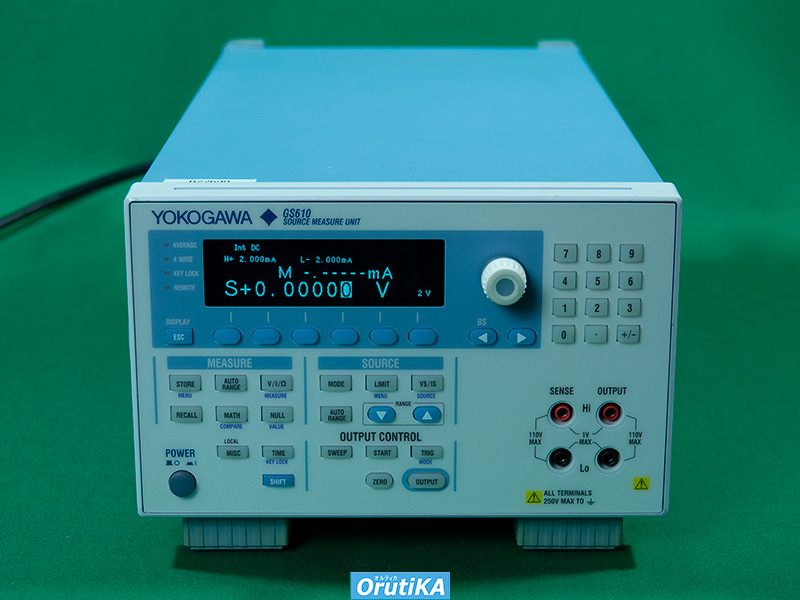 GS610ソースメジャーユニット 7655-01(GS610) 横河電機/横河計測 Yokogawa