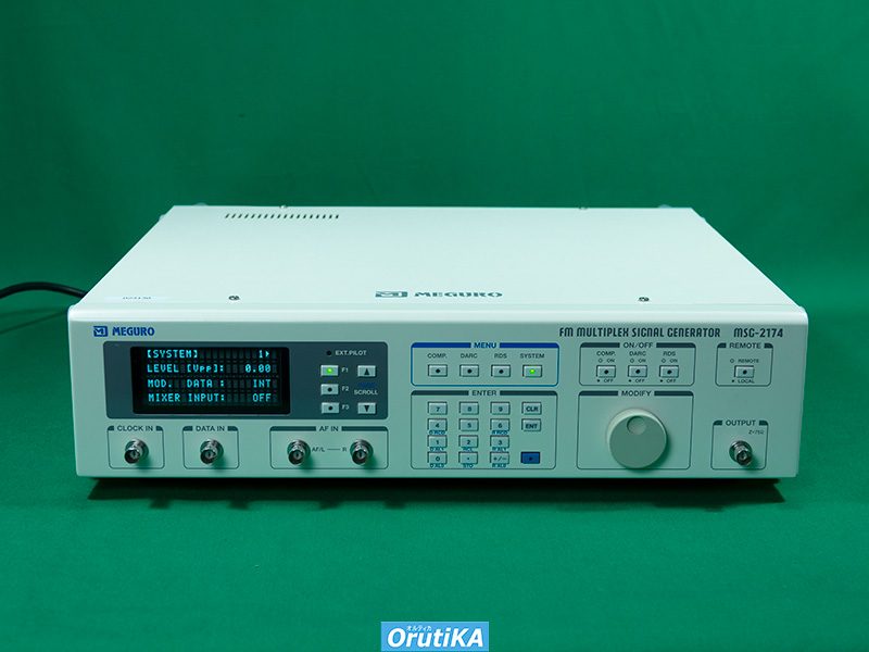 FM多重信号発生器 MSG2174 計測技研(目黒電波)