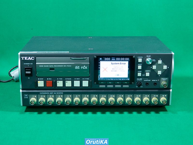 ワイドバンドデータレコーダ WX-7016 (16CH) ティアック