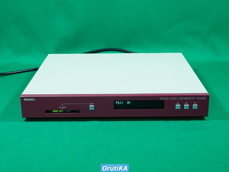 プログラマブル ビデオシグナルジェネレータ VG-848