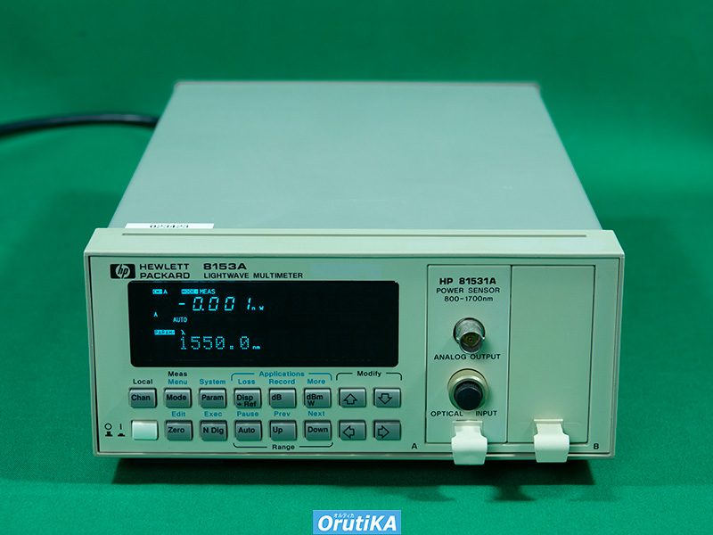 メインフレーム / 光パワーセンサ 8153A/81531A キーサイト(HP/アジレント) Keysight