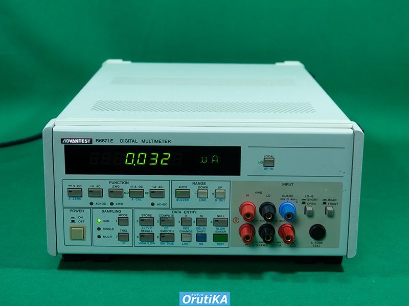 デジタルマルチメータ R6871E アドバンテスト/ADC Advantest