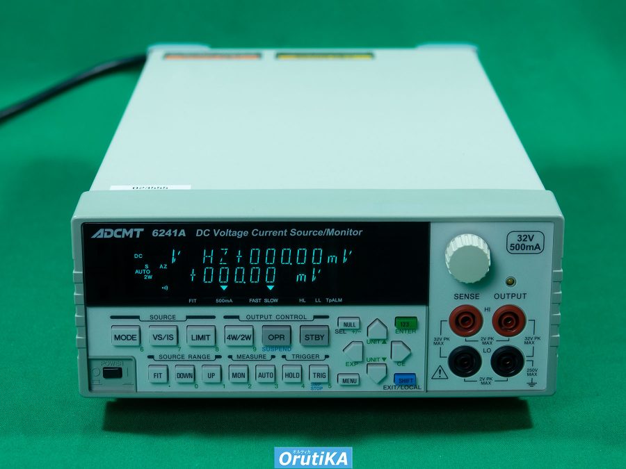 プログラマブル直流電圧/電流発生器 6241A アドバンテスト/ADC Advantest