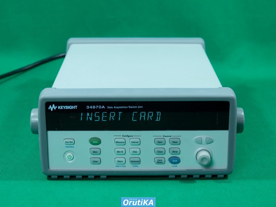 データ収集 / スイッチユニット 34970A キーサイト(HP/アジレント) Keysight