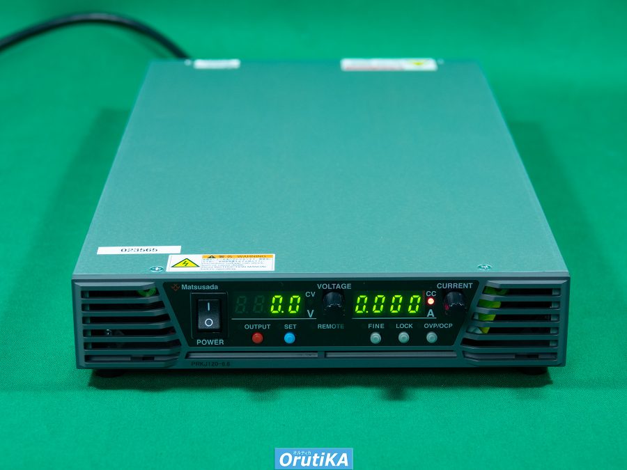 直流安定化電源 PRKJ120-6.6 松定プレシジョン　Matsusada