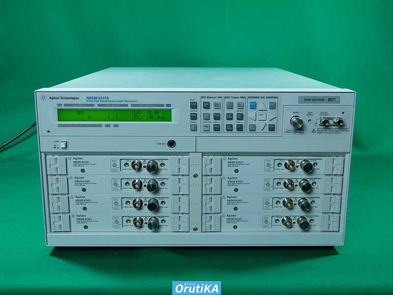 メジャメントメインフレーム / ハイスピードMPSMU N9200-61010(E5260A)N9200-61021(E5291A×8) キーサイト(HP/アジレント) Keysight