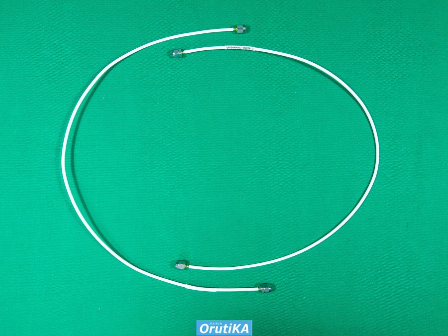2.4mm-Kソフトセミリジッドケーブル 2本 QK086MMHFJ-050-1L 2本 RF COAX INC