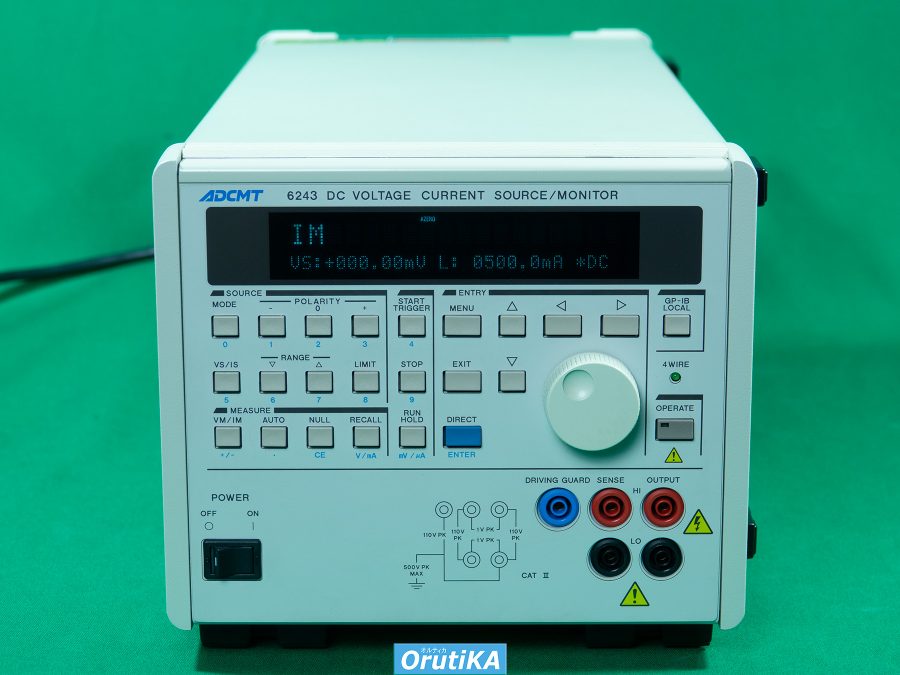直流電流電圧発生器 6243 アドバンテスト/ADC Advantest
