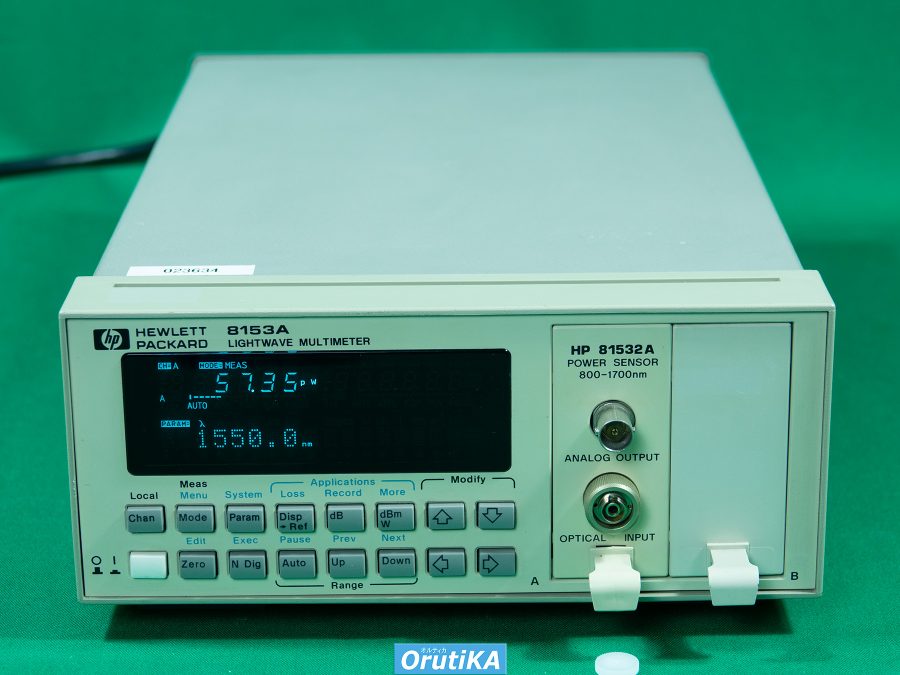 メインフレーム/光パワーセンサ 8153A/81532A キーサイト(HP/アジレント) Keysight