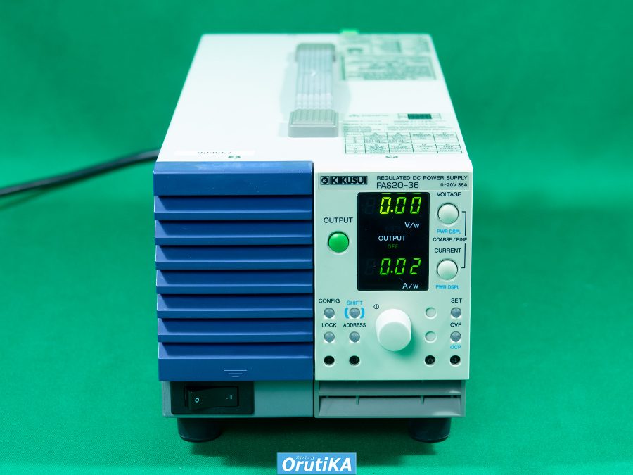 直流安定化電源 PAS20-36 菊水電子工業　Kikusui