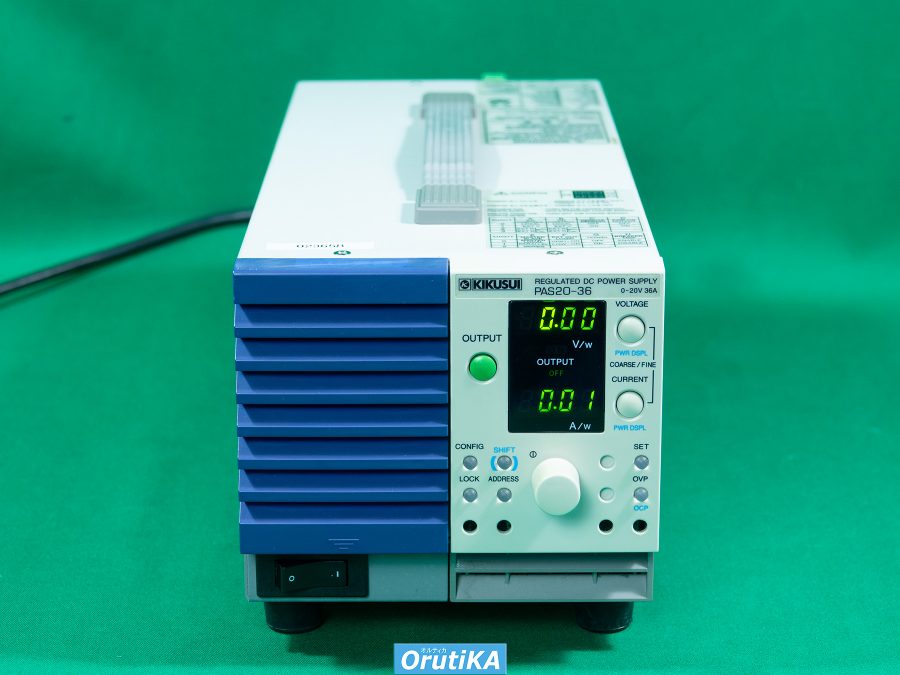 直流安定化電源 PAS20-36 菊水電子工業　Kikusui