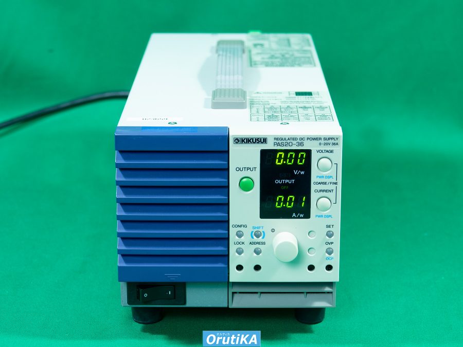 直流安定化電源 PAS20-36 菊水電子工業　Kikusui