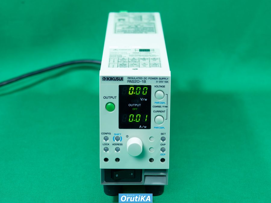 直流安定化電源 PAS20-18 菊水電子工業　Kikusui
