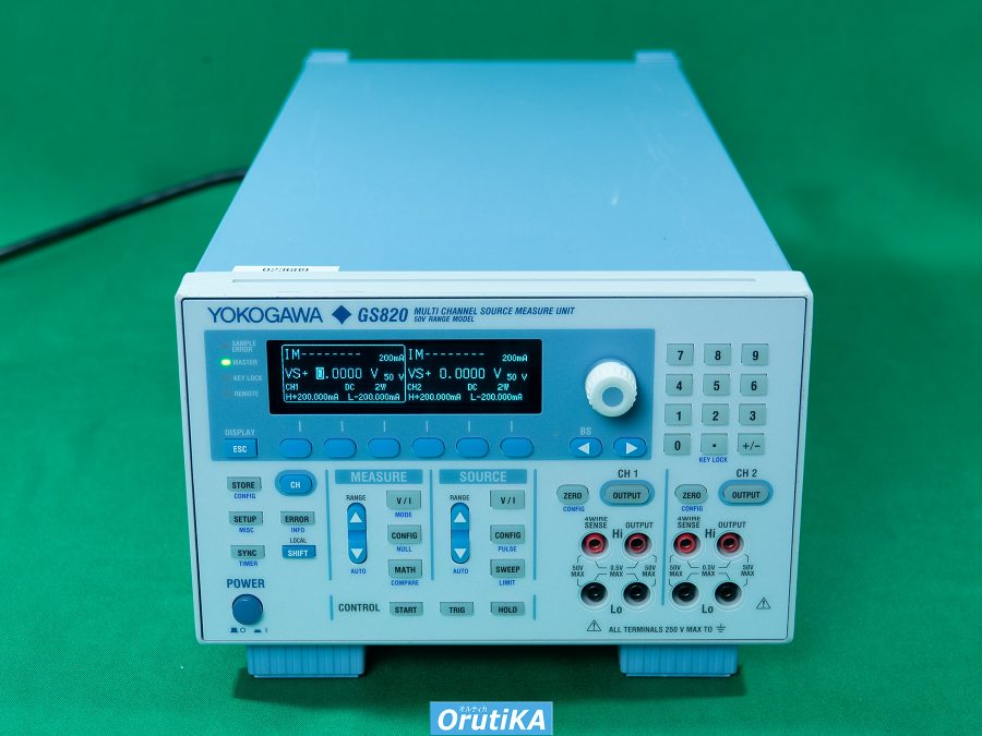 マルチチャンネル ソースメジャーユニット NEW GS820 (765612) 横河電機/横河計測 Yokogawa