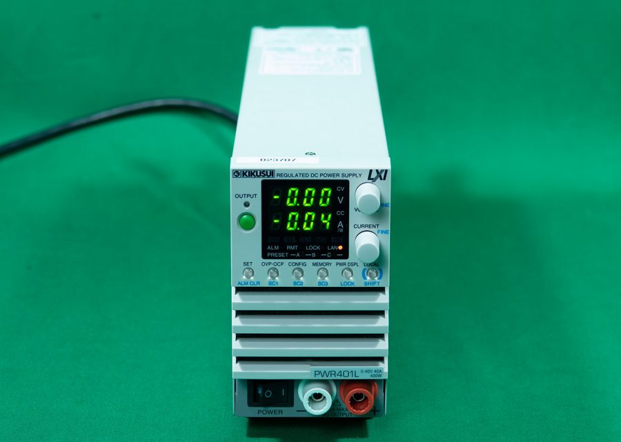 コンパクトワイドレンジ直流安定化電源 NEW PWR401L 菊水電子工業　Kikusui