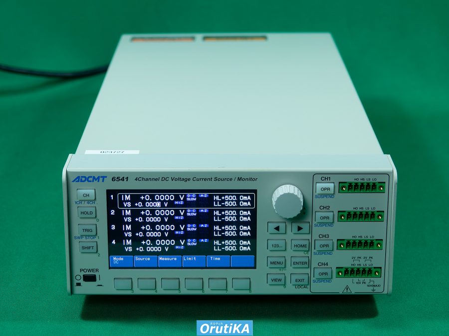 4CH直流電圧・電流源/モニタ NEW 6541 アドバンテスト/ADC Advantest