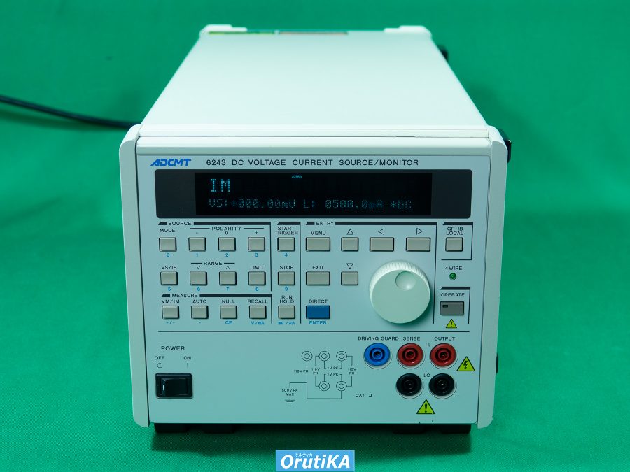 直流電流電圧発生器 NEW 6243 アドバンテスト/ADC Advantest