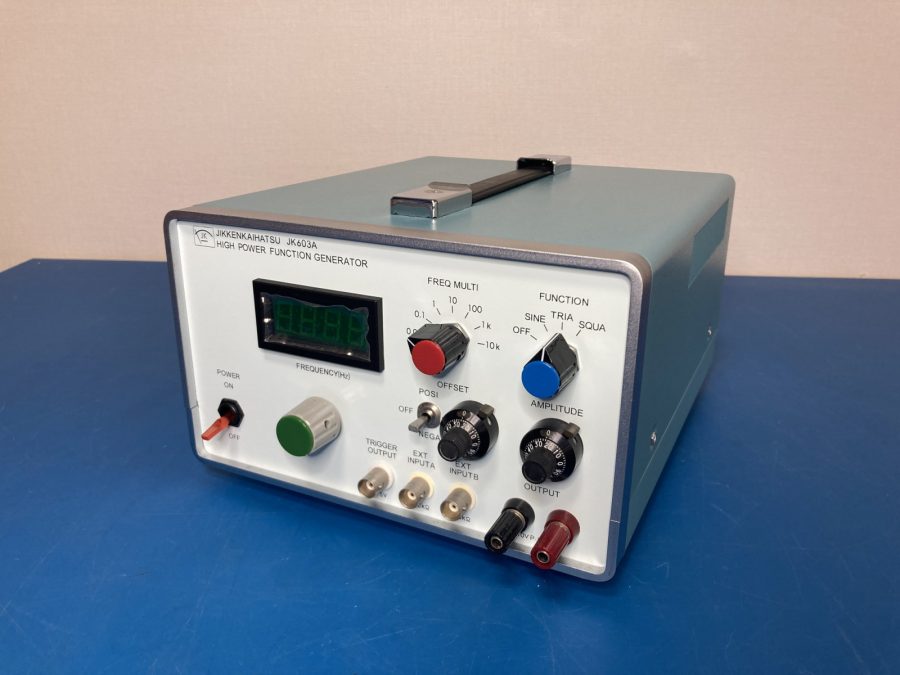 JIKKEN KAIHATSU 高出力多機能ファンクションジェネレータ JK603A 実研開発