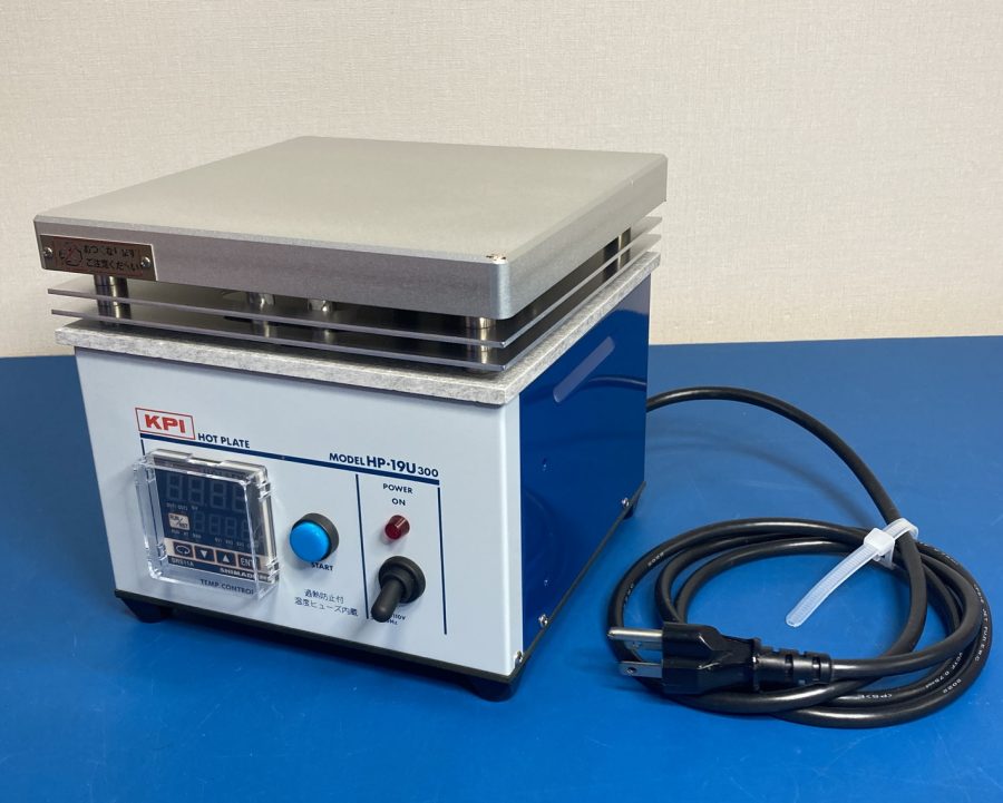 ホットプレート（１体型）ヒータ容量 400W＋250W HP-19U300 KPI 小池精密機器製作所