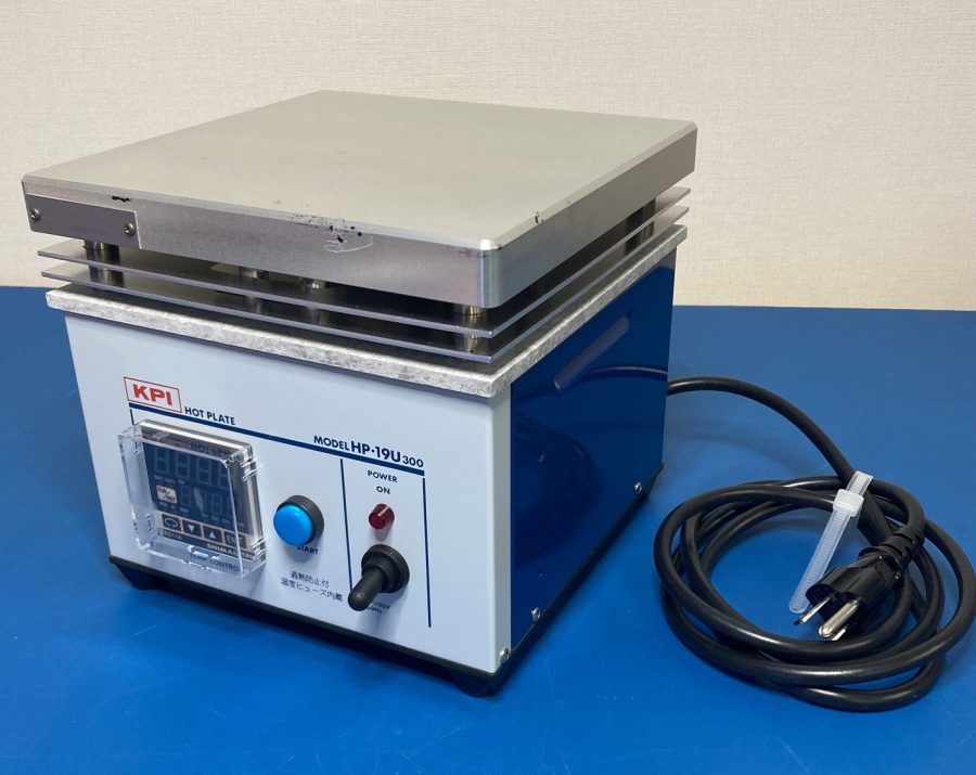 ホットプレート（１体型）ヒータ容量 400W＋250W HP-19U300 KPI 小池精密機器製作所