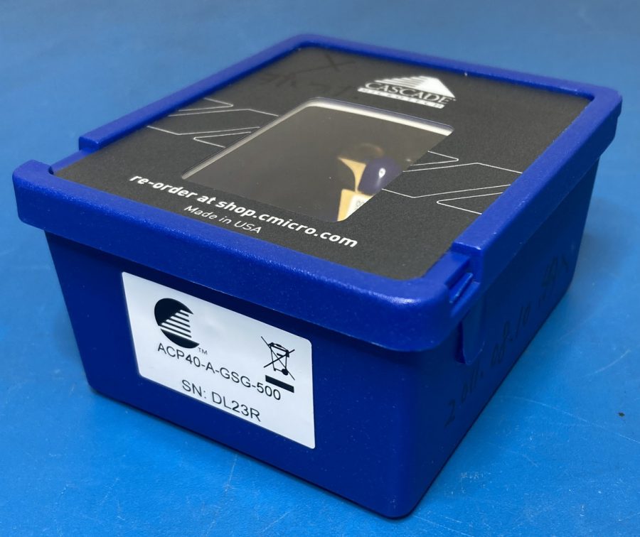 ACP エアーコプレーナプローブ 40GHz ピッチ500μm 故障品 ACP40-A-GSG-500 Cascade