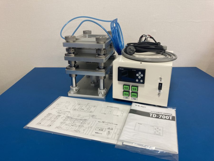 UV加圧 硬化剤観察治具 コントローラ・TEACロードセル付 - イーエッチシー EHC