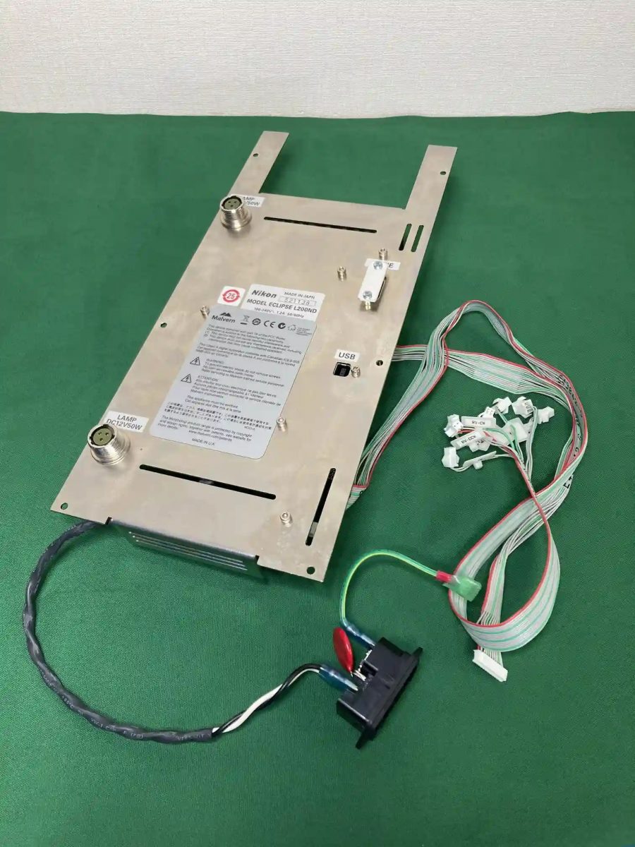 L200ND ハロゲン照明電源ユニット＋照明制御基板＋ハーネス一式 分解前動作確認済！ ニコン　Nikon