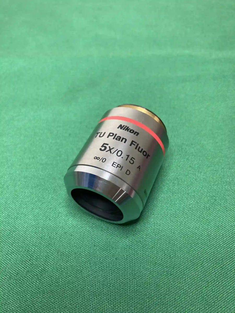 対物レンズ（蛍光・高性能） TU Plan Fluor 5×/0.15A OFN25 WD18 ニコン　Nikon