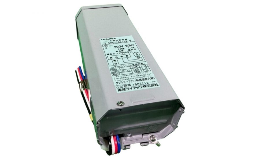 水銀灯安定器 2.5HC-2027HW-B 東芝　Toshiba