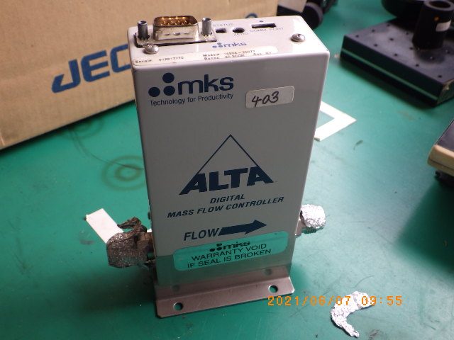 Mass Flow Controller (MFC) 1480A-25077 MKS