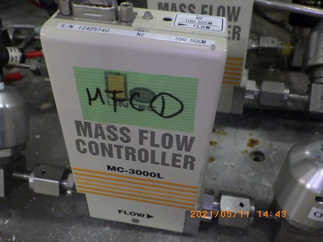 マスフローコントローラー（MFC） MC-3102L-NC-4JR2AAA00 リンテック
