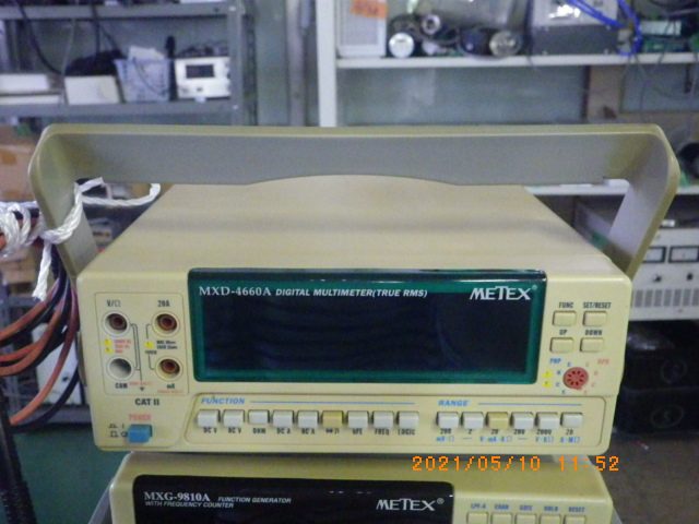 デジタルマルチメーター MXD-4660A METEX