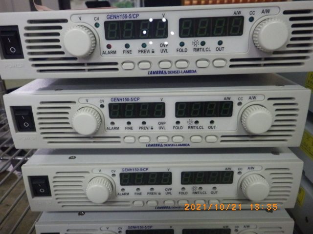 DC安定化電源（CVCC） GENH150-5/CP LAMBDA