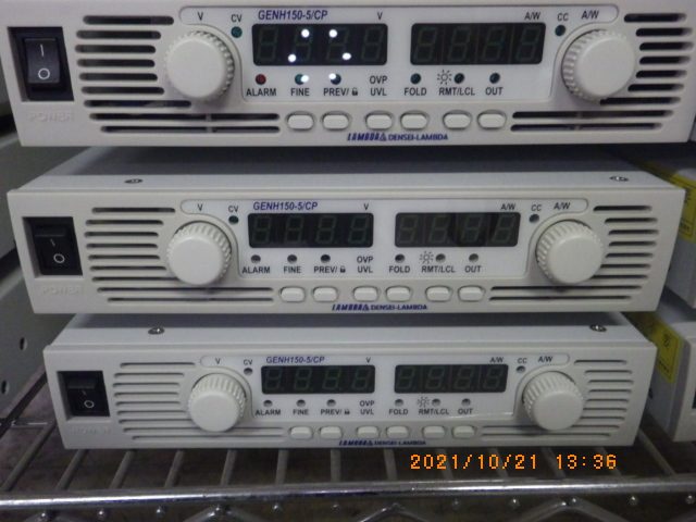 DC安定化電源（CVCC） GENH150-5/CP LAMBDA