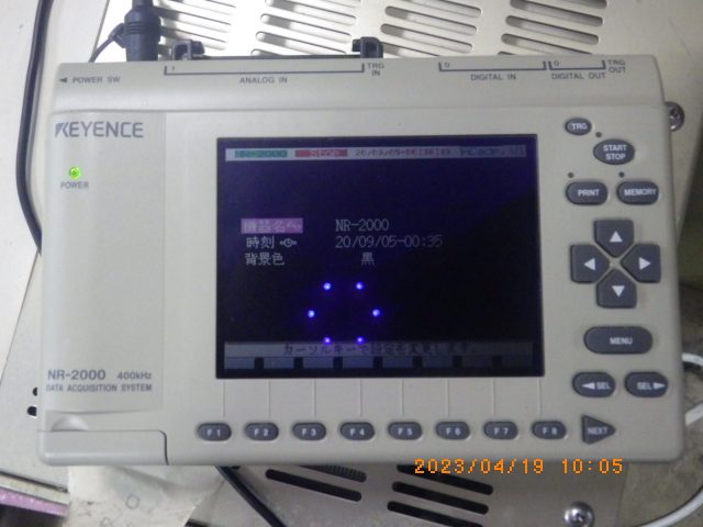 データロガー NR-2000 キーエンス　Keyence