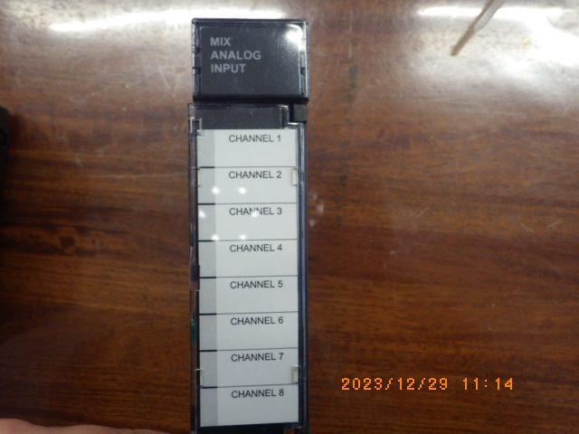 シーケンサー MIX ANALOG INPUT ファナック