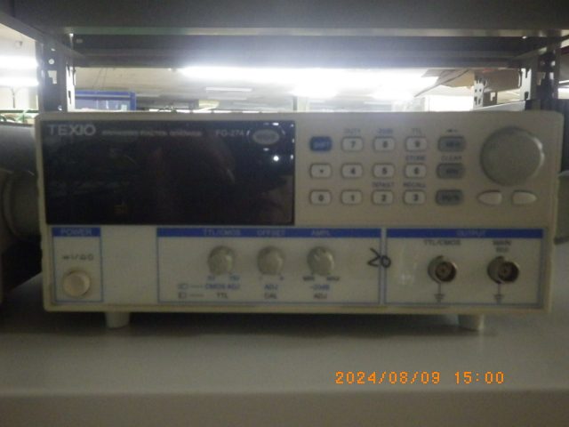 ファンクションジェネレータ FG-274 TEXIO(ケンウッド)