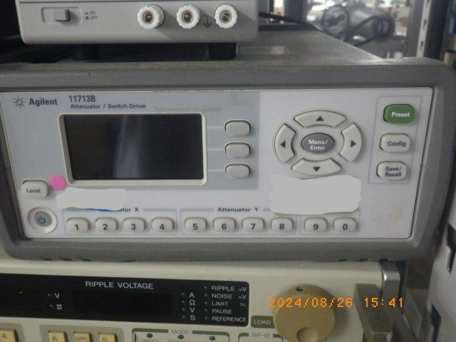 アッテネータ 11713B キーサイト(HP/アジレント) Keysight