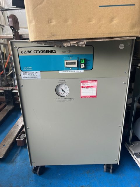 クライオコンプレッサー C30 アルバック　Ulvac