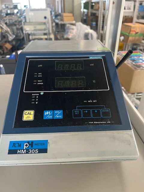 phメーター HM-30S 東亜電波工業　TOA