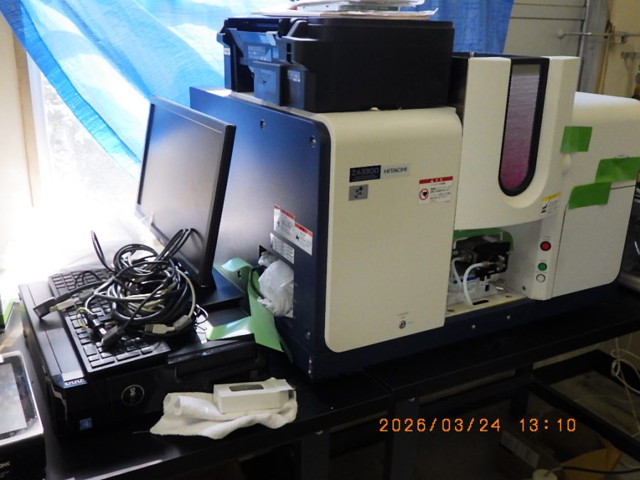 原子吸光分析装置 ZA3300ﾌﾚｰﾑ 日立 Hitachi