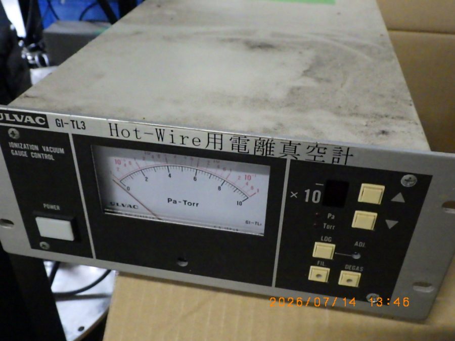 電離真空計 GI-TL3 アルバック　Ulvac