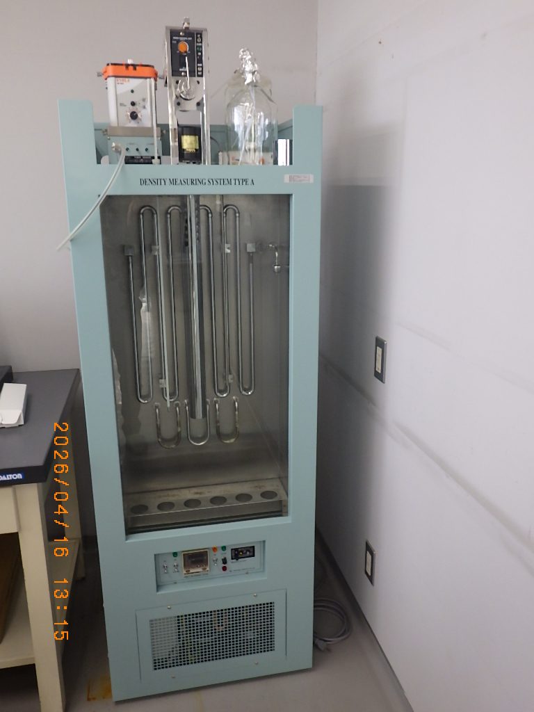 密度勾配管法比重測定装置システム TYPEA 柴山科学