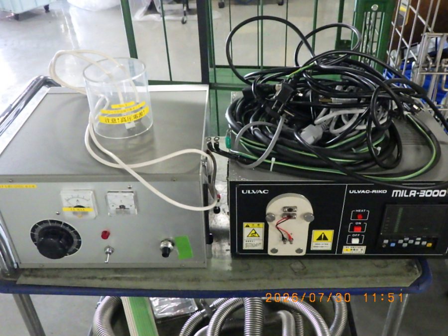 Rapid Thermal Annealing (RTA) Furnace MILA3000-P-N アルバック理工